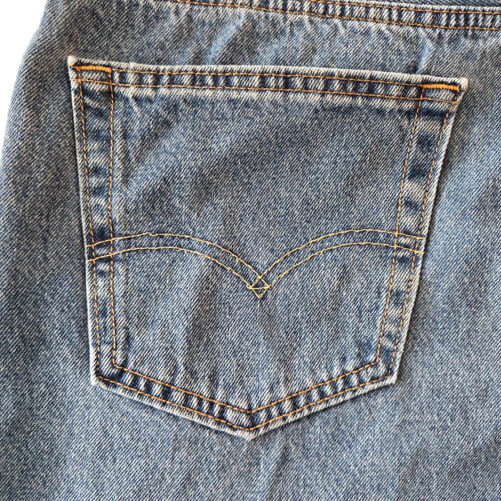 Levi's 405 Denim Shorts 36W Excellent Condition - Picture 6 of 13